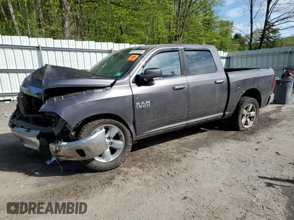 2014 Ram 1500 Big Horn with VIN 1C6RR7LT3ES182453, listed as a Copart auction lot 56818185 with 270,776 mi miles and Salvage title. Bid and sale history available at DreamBid. Image 1.