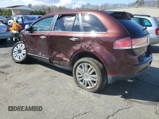 2010 Lincoln MKX with VIN 2LMDJ8JC8ABJ33529, listed as a Copart auction lot 49412705 with 163,677 mi miles and Clean Title. Bid and sale history available at DreamBid. Image 2.