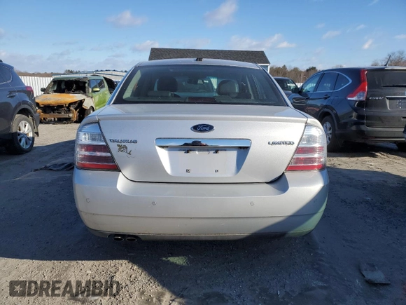 2009 Ford Taurus Limited with VIN 1FAHP25W99G124348, listed as a Copart auction lot 45234945 with 135,438 mi miles and Clean Title. Bid and sale history available at carsss.com. Image 6.