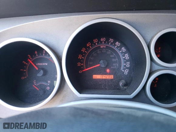2007 Toyota Tundra SR5 with VIN 5TFBV54127X023579, listed as a Copart auction lot 66780024 with 194,295 mi miles and Salvage Title. Bid and sale history available at carsss.com. Image 9.