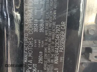 2012 Kia Forte EX with VIN KNAFU4A23C5467973, listed as a Copart auction lot 72166104 with 190,449 mi miles and Clean Title. Bid and sale history available at carsss.com. Image 12.