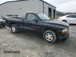 1998 Dodge Dakota SLT with VIN 1B7FL26X4WS700618, listed as a Copart auction lot 44926015 with 253,806 mi miles and Salvage Title. Bid and sale history available at DreamBid. Image 4.