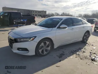 2020 Honda Accord EX-L with VIN 1HGCV2F56LA009928, listed as a Copart auction lot 87656485 with 114,994 mi miles and Salvage title. Bid and sale history available at DreamBid. Image 1.