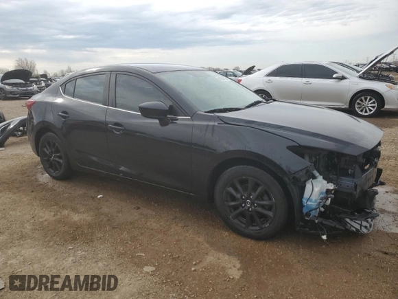2016 Mazda 3 i Sport with VIN JM1BM1U74G1327774, listed as a Copart auction lot 54061905 with 98,187 mi miles and Salvage Title. Bid and sale history available at DreamBid. Image 4.