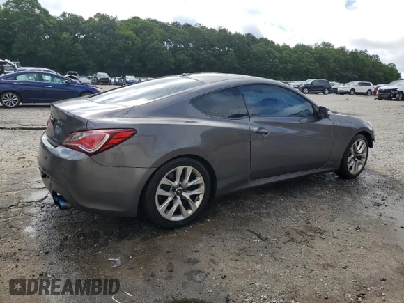 2013 Hyundai Genesis Coupe R-Spec with VIN KMHHU6KJ1DU096070, listed as a Copart auction lot 60842815 with 99,667 mi miles and Salvage title. Bid and sale history available at DreamBid. Image 3.