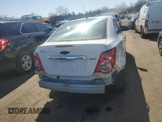 2014 Chevrolet Sonic LTZ with VIN 1G1JE5SB7E4202652, listed as a Copart auction lot 48540805 with 128,328 mi miles and Salvage Title. Bid and sale history available at carsss.com. Image 6.