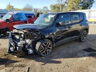 2021 Jeep Renegade Sport with VIN ZACNJCAB1MPM27902, listed as a Copart auction lot 78744304 with 49,589 mi miles and Clean Title. Bid and sale history available at DreamBid. Image 1.