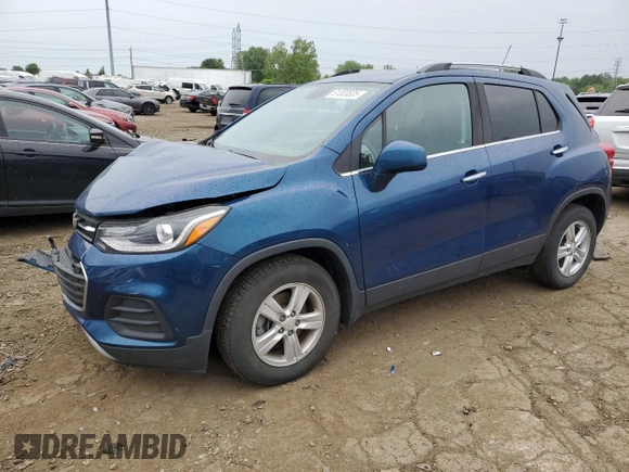 2020 Chevrolet Trax LT z VIN 3GNCJLSB2LL182244, wystawiony jako Copart lot #61003535 z przebiegiem 65 270 mil mil oraz Nie do naprawy • Non repairable. Historia ofert i sprzedaży dostępna na DreamBid. Obrazek 1.