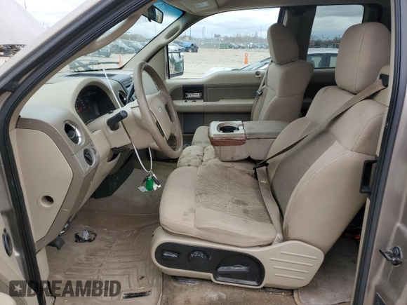 2005 Ford F-150 XLT with VIN 1FTPX14545NA99390, listed as a Copart auction lot 53466135 with 157,949 mi miles and Clean Title. Bid and sale history available at carsss.com. Image 7.