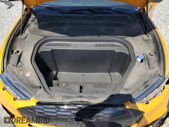 2022 Ford Mustang Mach-E GT with VIN 3FMTK4SE1NMA10334, listed as a Copart auction lot 57362275 with 34,614 mi miles and Salvage title. Bid and sale history available at DreamBid. Image 12.