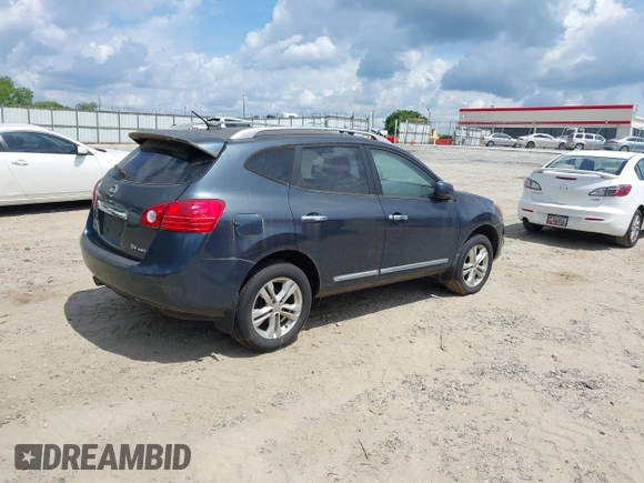 2013 Nissan Rogue S with VIN JN8AS5MVXDW116413, listed as a IAAI auction lot 42176525 with 289,000 mi miles and . Bid and sale history available at DreamBid. Image 4.