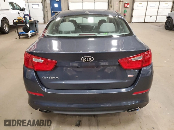 2015 Kia Optima LX with VIN KNAGM4A73F5613177, listed as a Copart auction lot 53689555 with Not Provided miles and Clean Title. Bid and sale history available at carsss.com. Image 6.