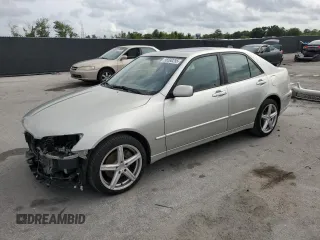 2004 Lexus IS 300/350 z VIN JTHBD192540084683, wystawiony jako Copart lot #56580255 z przebiegiem 172 608 mil mil oraz Szkoda całkowita • Salvage title. Historia ofert i sprzedaży dostępna na DreamBid. Obrazek 1.