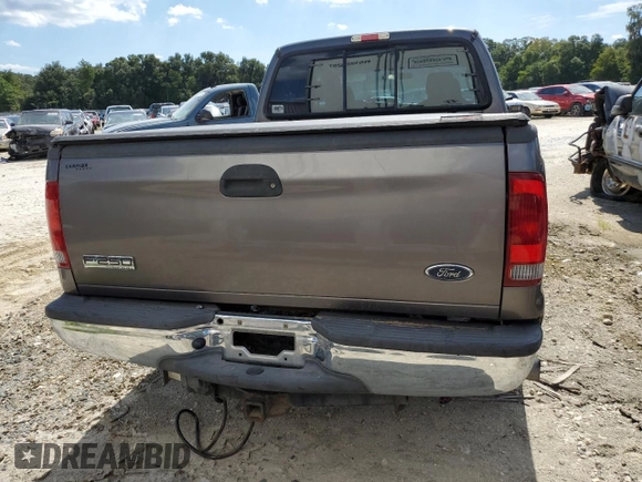 2006 Ford Super Duty F-250 XL with VIN 1FTSW20P96EA80801, listed as a Copart auction lot 72773784 with 166,985 mi miles and Salvage Title. Bid and sale history available at carsss.com. Image 6.