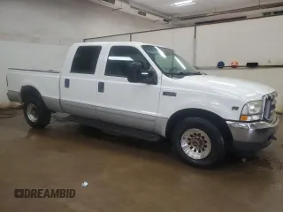 2002 Ford F-250 XL with VIN 1FTNW20S82EA25042, listed as a Copart auction lot 72977204 with 109,318 mi miles and Clean Title. Bid and sale history available at DreamBid. Image 4.