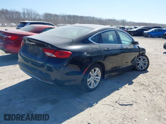 2016 Chrysler 200 Limited with VIN 1C3CCCAB4GN120262, listed as a IAAI auction lot 41753876 with 157,778 mi miles. Bid and sale history available at carsss.com. Image 4.
