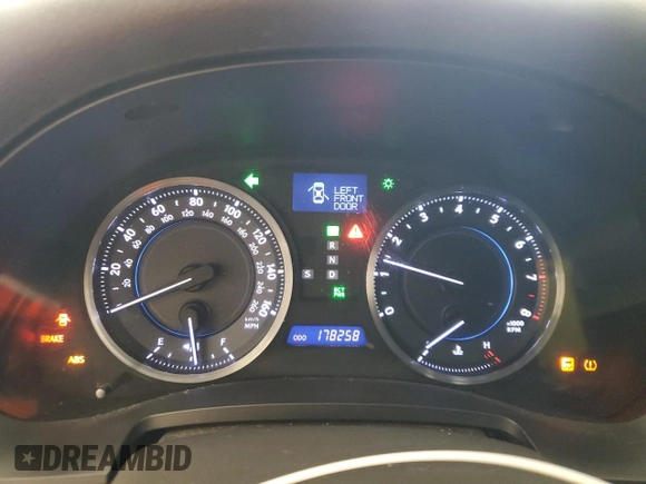 2011 Lexus IS 350 with VIN JTHCE5C24B5000693, listed as a Copart auction lot 61336465 with 178,258 mi miles and Salvage title. Bid and sale history available at DreamBid. Image 9.