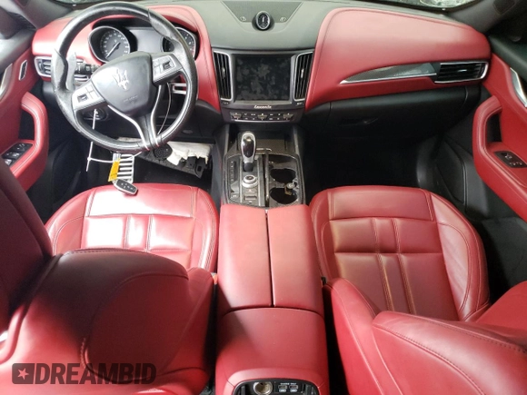 2017 Maserati Levante with VIN ZN661XUS2HX224996, listed as a Copart auction lot 81621103 with 75,779 mi miles. Bid and sale history available at carsss.com. Image 8.