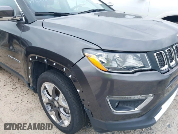 2021 Jeep Compass Limited with VIN 3C4NJCCB6MT523419, listed as a IAAI auction lot 42034333 with 22,080 mi miles. Bid and sale history available at carsss.com. Image 6.