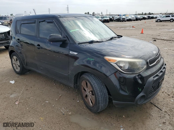 2016 Kia Soul with VIN KNDJN2A21G7334251, listed as a Copart auction lot 46625095 with 129,541 mi miles and Salvage Title. Bid and sale history available at carsss.com. Image 4.