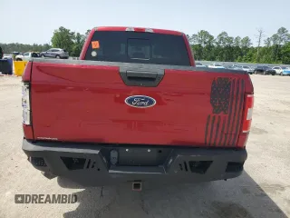 2018 Ford F-150 XL with VIN 1FTEW1E5XJFA27140, listed as a Copart auction lot 56948105 with 57,825 mi miles and Clean title. Bid and sale history available at DreamBid. Image 6.