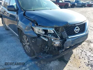 2014 Nissan Pathfinder SL z VIN 5N1AR2MM1EC656163, wystawiony jako IAAI lot #41971992 z przebiegiem 184 777 mil mil oraz . Historia ofert i sprzedaży dostępna na DreamBid. Obrazek 6.