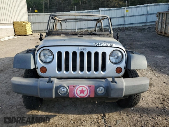 2012 Jeep Wrangler Sport z VIN 1C4AJWAG3CL260122, wystawiony jako Copart lot #54404815 z przebiegiem Nie podano mil oraz Szkoda całkowita • Salvage title. Historia ofert i sprzedaży dostępna na DreamBid. Obrazek 5.