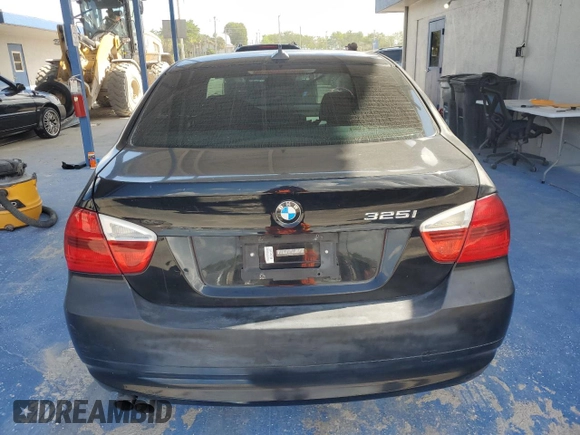 2006 BMW 3 Series 325i with VIN WBAVB13586PT20743, listed as a Copart auction lot 64251775 with Not provided miles and Clean title. Bid and sale history available at DreamBid. Image 6.