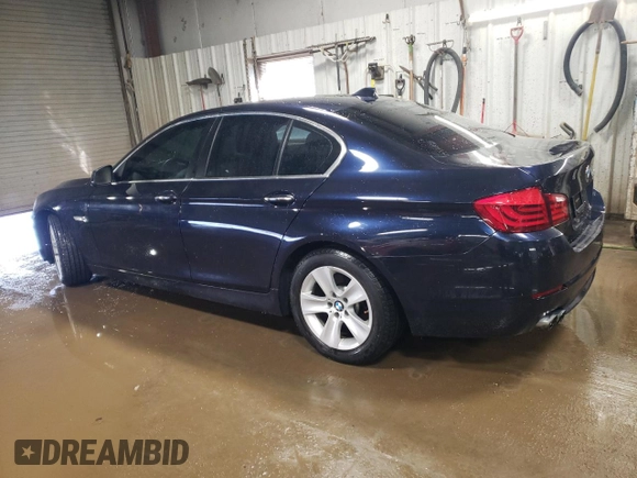 2011 BMW 5 Series 528i with VIN WBAFR1C54BC673353, listed as a Copart auction lot 48956775 with 115,359 mi miles and Salvage Title. Bid and sale history available at carsss.com. Image 2.