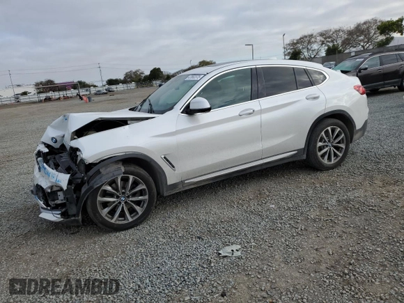 2019 BMW X4 xDrive30i with VIN 5UXUJ3C54KLG55997, listed as a Copart auction lot 47662375 with Not provided miles and Salvage title. Bid and sale history available at DreamBid. Image 1.
