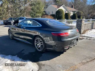 2019 Mercedes-Benz S-Class S 560 with VIN WDDXJ8GB0KA037165, listed as a Copart auction lot 43574845 with 163,219 mi miles and Clean Title. Bid and sale history available at carsss.com. Image 2.