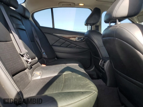 2015 Infiniti Q50 Premium with VIN JN1BV7AR8FM401557, listed as a Copart auction lot 54860485 with 71,214 mi miles and Salvage title. Bid and sale history available at DreamBid. Image 10.