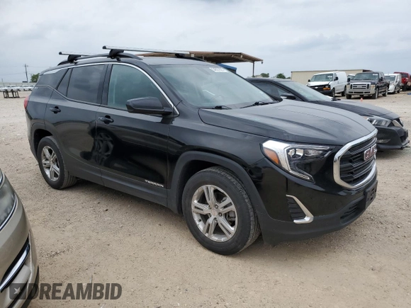 2019 GMC Terrain SLE with VIN 3GKALMEV1KL171065, listed as a Copart auction lot 54827825 with 78,954 mi miles and Clean title. Bid and sale history available at DreamBid. Image 4.
