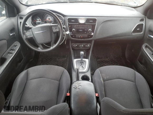 2012 Chrysler 200 LX with VIN 1C3CCBAB5CN321091, listed as a Copart auction lot 51949125 with 118,123 mi miles and Clean Title. Bid and sale history available at carsss.com. Image 8.