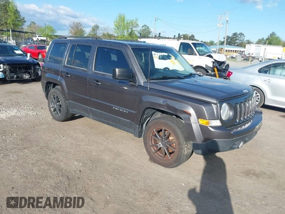 2016 Jeep Patriot Sport with VIN 1C4NJPBA9GD675253, listed as a IAAI auction lot 42058124 with 152,028 mi miles. Bid and sale history available at carsss.com. Image 1.