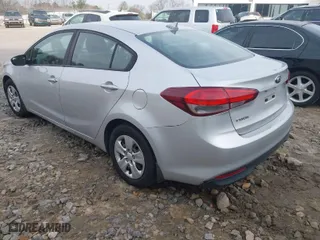 2017 Kia Forte LX with VIN 3KPFK4A77HE114104, listed as a IAAI auction lot 41779084 with 249,307 mi miles. Bid and sale history available at carsss.com. Image 3.