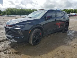 2023 Chevrolet Blazer LT with VIN 3GNKBCR41PS213897, listed as a Copart auction lot 56765395 with 12,485 mi miles and Salvage title. Bid and sale history available at DreamBid. Image 1.