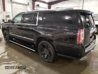 2017 GMC Yukon XL Denali with VIN 1GKS2HKJ6HR241838, listed as a Copart auction lot 48692705 with 113,141 mi miles and Salvage Title. Bid and sale history available at carsss.com. Image 2.