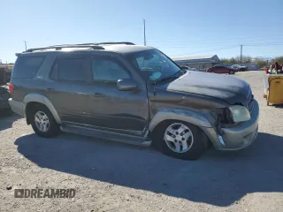 2003 Toyota Sequoia SR5 with VIN 5TDZT34A93S201187, listed as a Copart auction lot 46614545 with 232,580 mi miles and Salvage Title. Bid and sale history available at carsss.com. Image 4.