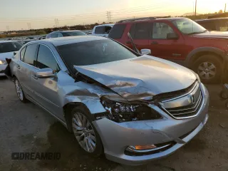 2015 Acura RLX Advance Pkg with VIN JH4KC1F91FC000753, listed as a Copart auction lot 73719724 with 219,761 mi miles and Salvage Title. Bid and sale history available at carsss.com. Image 4.