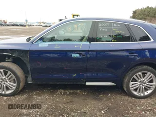 2018 Audi Q5 Premium Plus with VIN WA1BNAFY6J2002090, listed as a IAAI auction lot 41653345 with 127,292 mi miles. Bid and sale history available at carsss.com. Image 15.