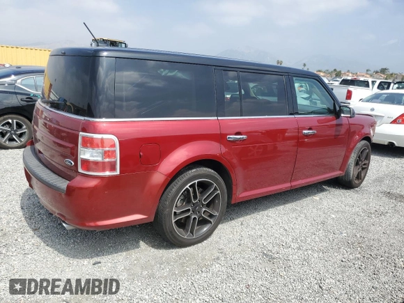 2015 Ford Flex SEL z VIN 2FMGK5C86FBA22188, wystawiony jako Copart lot #50489805 z przebiegiem 102 580 mil mil oraz Szkody całkowita. Historia ofert i sprzedaży dostępna na DreamBid. Obrazek 3.