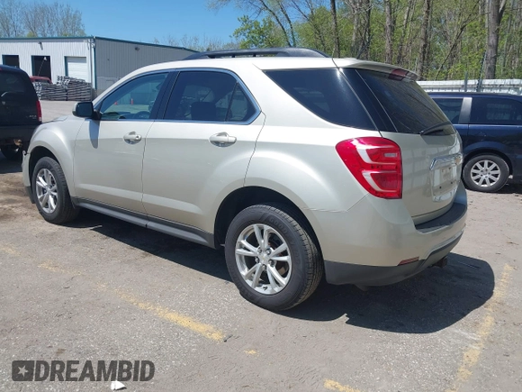 2016 Chevrolet Equinox LT z VIN 2GNALCEK0G1126579, wystawiony jako IAAI lot #42214975 z przebiegiem 125 018 mil mil oraz . Historia ofert i sprzedaży dostępna na DreamBid. Obrazek 3.