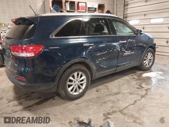 2018 Kia Sorento LX with VIN 5XYPG4A58JG389235, listed as a IAAI auction lot 41806553 with 134,594 mi miles and . Bid and sale history available at DreamBid. Image 4.