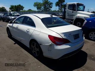 2018 Mercedes-Benz CLA with VIN WDDSJ4GB6JN521741, listed as a Copart auction lot 47350631 with 0 mi miles. Bid and sale history available at carsss.com. Image 3.