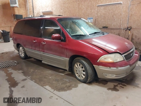 2003 Ford Windstar LTD with VIN 2FMDA58433BB41744, listed as a IAAI auction lot 41385411 with 186,368 mi miles and . Bid and sale history available at carsss.com. Image 1.