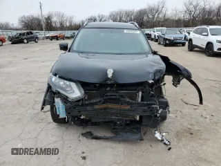 2017 Nissan Rogue SV with VIN 5N1AT2MN4HC738063, listed as a Copart auction lot 43850265 with 133,039 mi miles and Salvage Title. Bid and sale history available at carsss.com. Image 5.