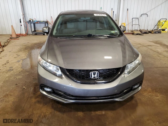 2013 Honda Civic Sdn EX-L with VIN 2HGFB2F96DH519823, listed as a Copart auction lot 52389675 with 249,543 mi miles and Salvage Title. Bid and sale history available at carsss.com. Image 5.