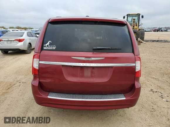 2015 Chrysler Town & Country LX with VIN 2C4RC1AG8FR676436, listed as a Copart auction lot 85104814 with Not Provided miles and Salvage Title. Bid and sale history available at carsss.com. Image 6.