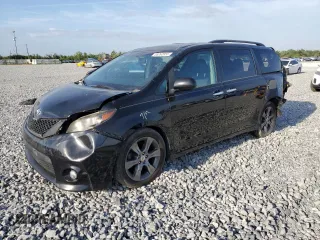 2014 Toyota Sienna SE с VIN 5TDXK3DC1ES512689, выставлен на аукционе Copart как лот 55262855 с пробегом 158 563 миль миль и На запчасти • Non repairable. История ставок и продаж доступна на DreamBid. Изображение 1.